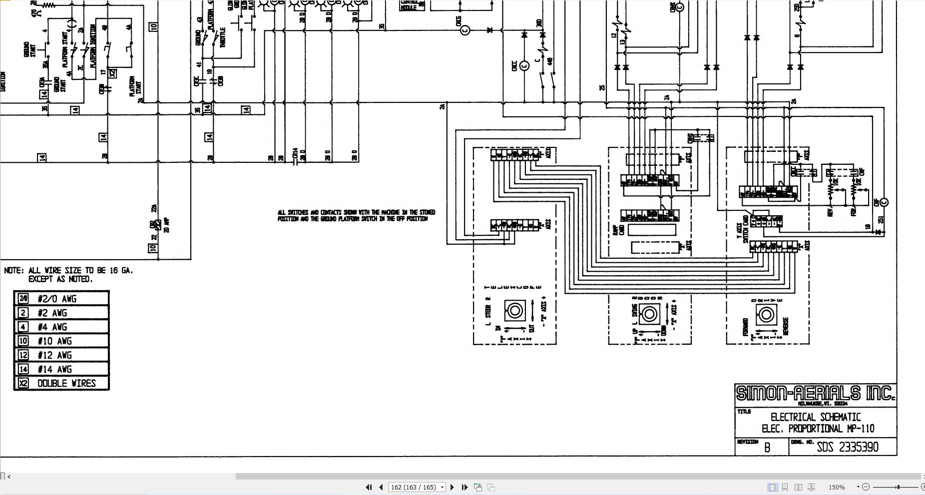Simon Self Propelled Boom MP Service Manual 89 103317 (3)