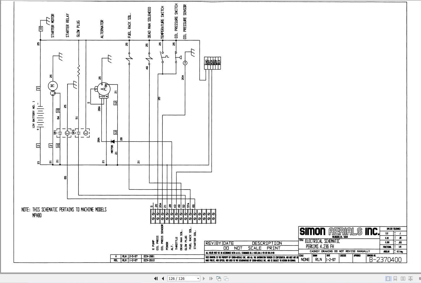 Simon Self Propelled Boom MPN Series Service Manual 89 101317 (3)