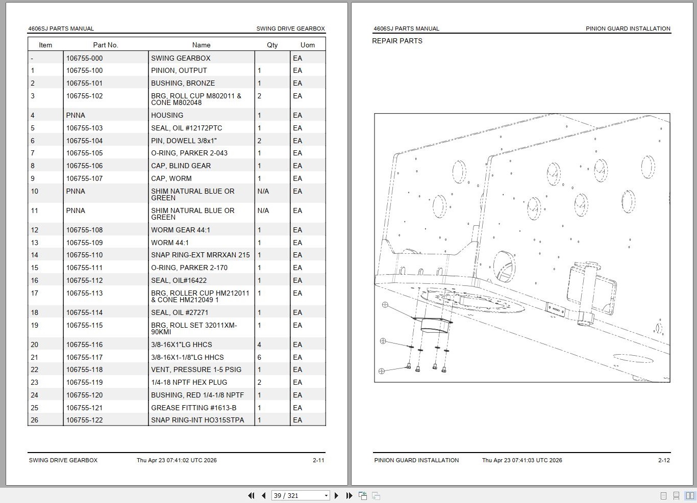 Snorkel Lifts Schematics Service Parts Operators Manual PDF 15.5 GB (7)