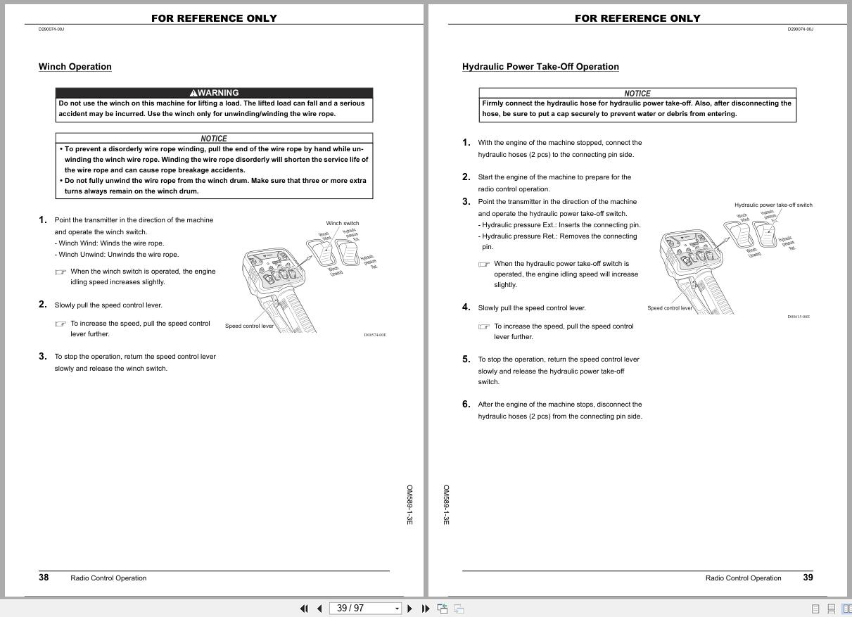 Tadano Crane AR 5500M AR 7000N Operation Manual OM589 1 3E 2025 (2)
