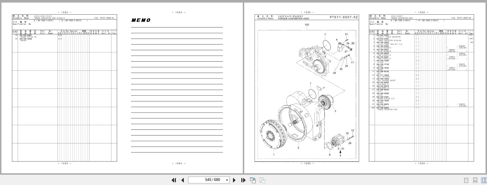 Tadano Crane GR 1000XL Parts Catalog GR 1000XL 3 P1(U) 4EJ 2023 EN JP (3)