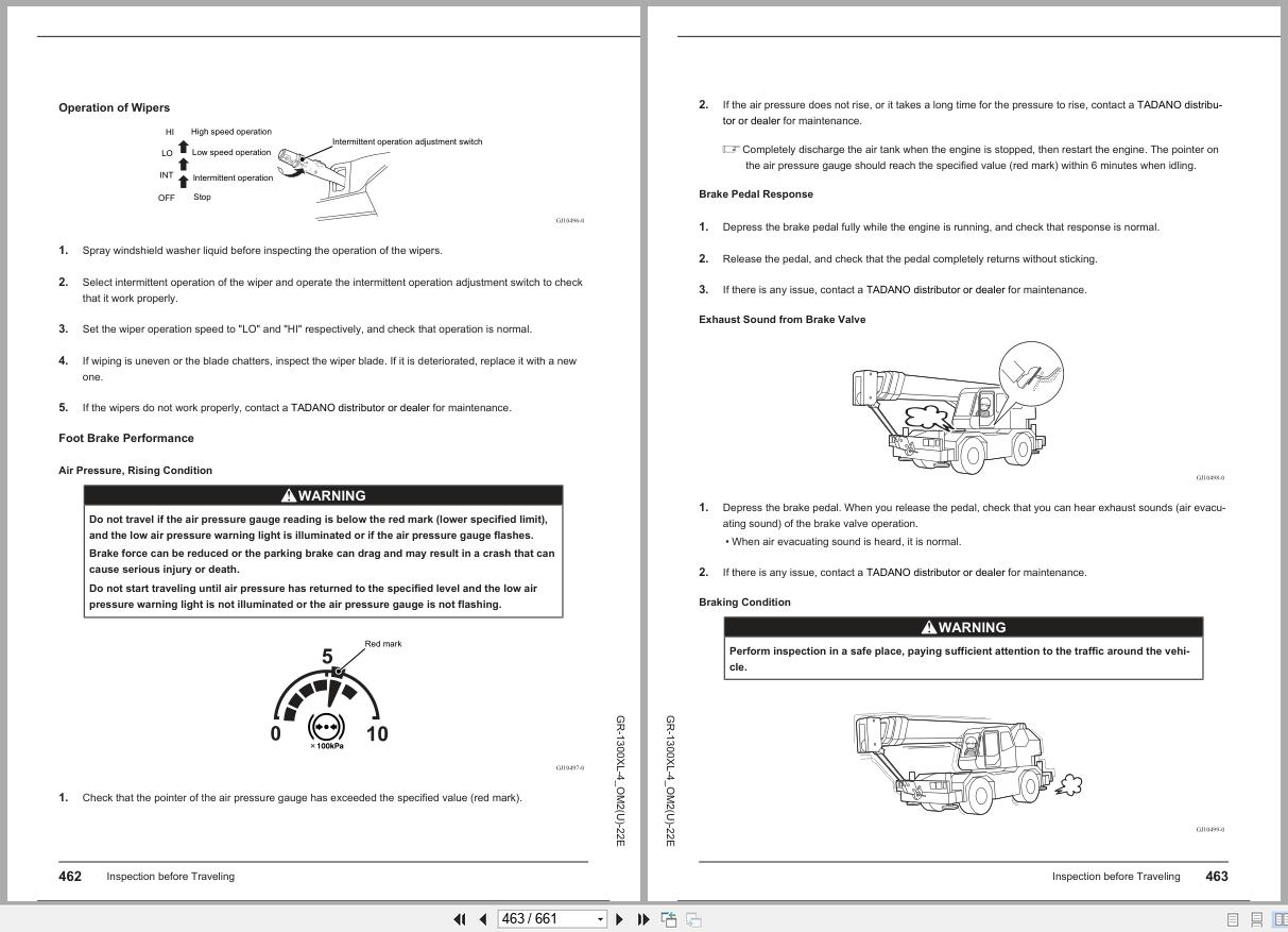 Tadano Crane GR 1300XL 4 Operation Manual GR 1300XL 4 OM2(U) 22E 2025 (3)