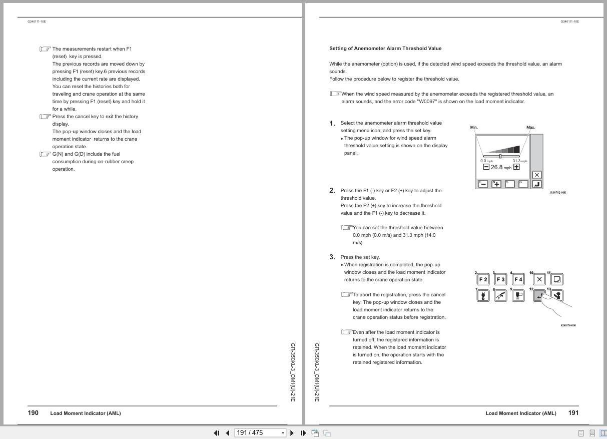 Tadano Crane GR 350XL Operation Manual GR 350XL 3 OM1(U) 21E 2025 (2)