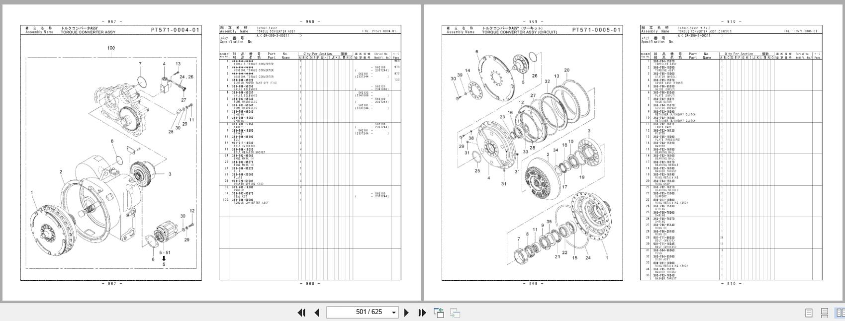 Tadano Crane GR 350XL Parts Catalog GR 350XL 3 P1(U) 3EJ 2022 EN JP (3)
