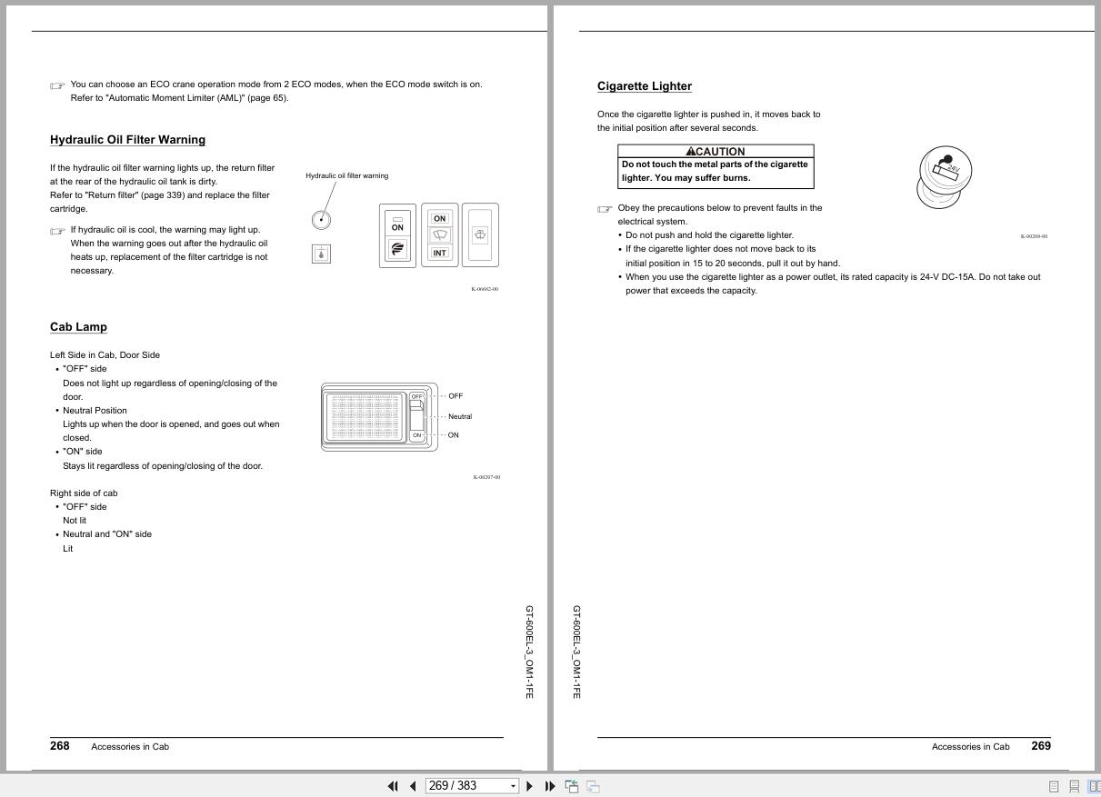 Tadano Crane GT 600EL Operation Manual GT 600EL 3 OM1 1FE 2024 (3)