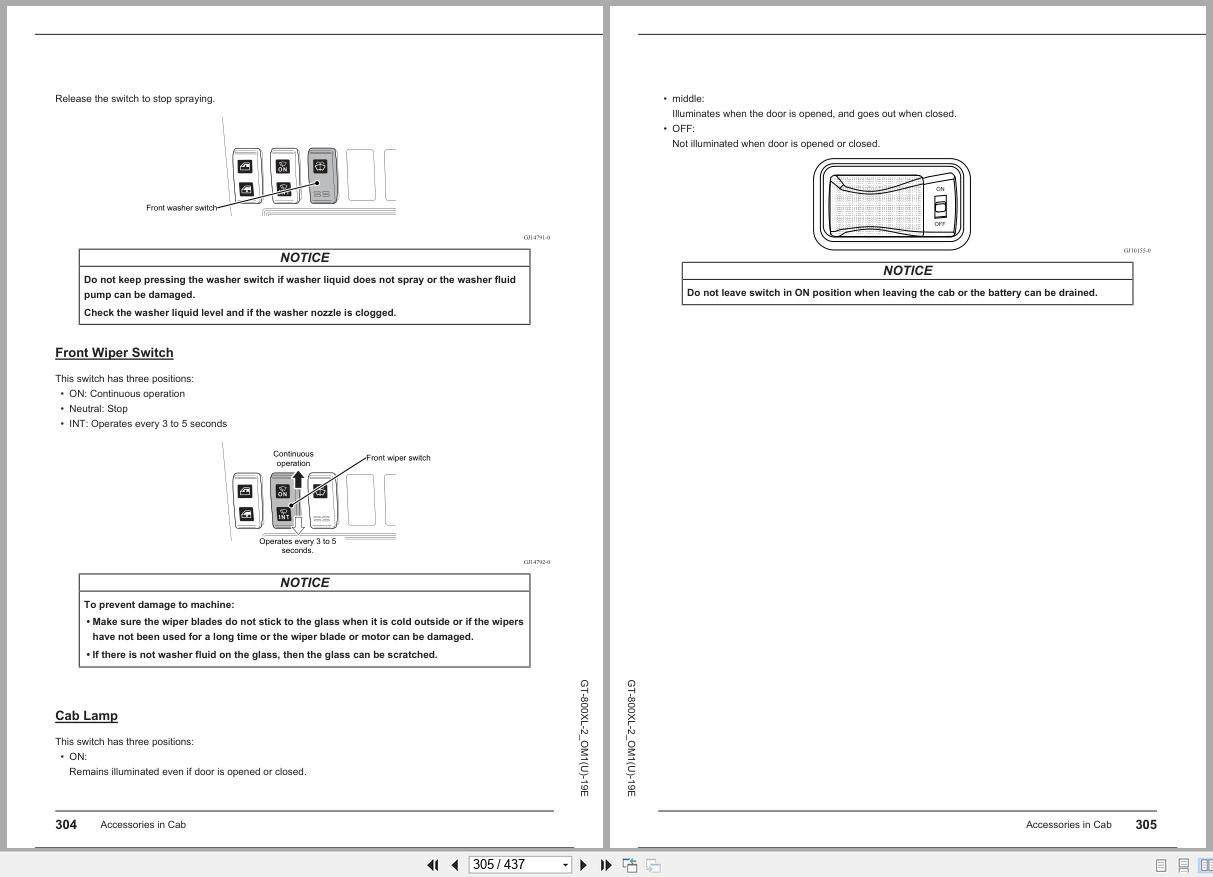 Tadano Crane GT 800XL 2 Operation Manual GT 800XL 2 OM1(U) 19E 2025 (3)