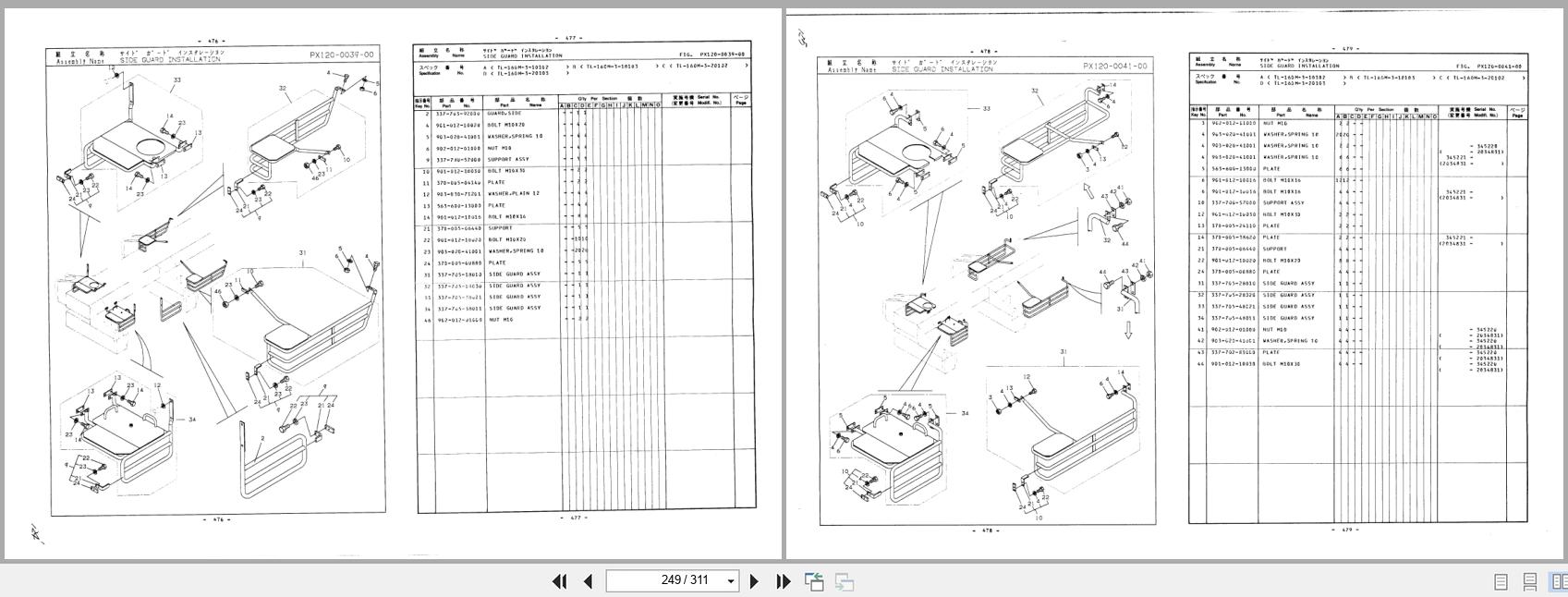 Tadano Crane TL 160M Parts Catalog TL 160M 3 P 02 2000 EN JP (3)