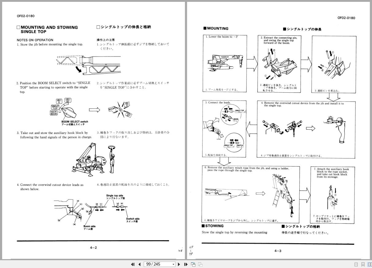 Tadano Crane TL 200M Operation and Maintenance Manual TL 200M 2 O 01 EN JP (2)