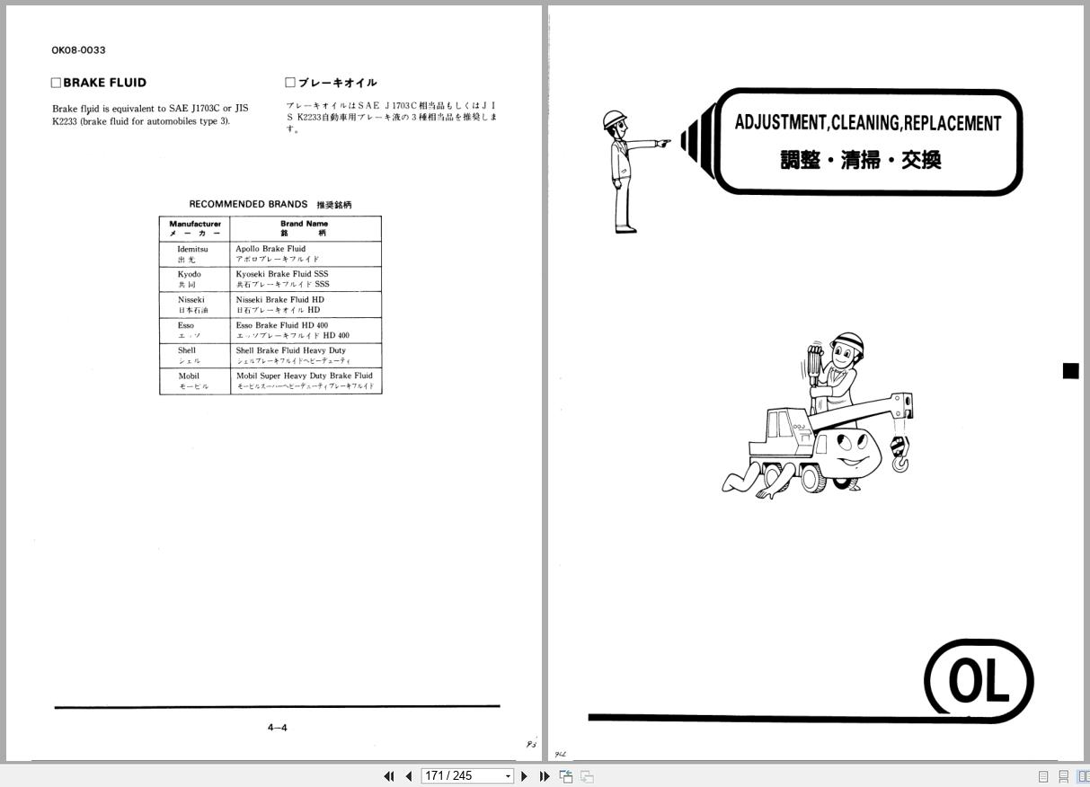Tadano Crane TL 200M Operation and Maintenance Manual TL 200M 2 O 01 EN JP (3)