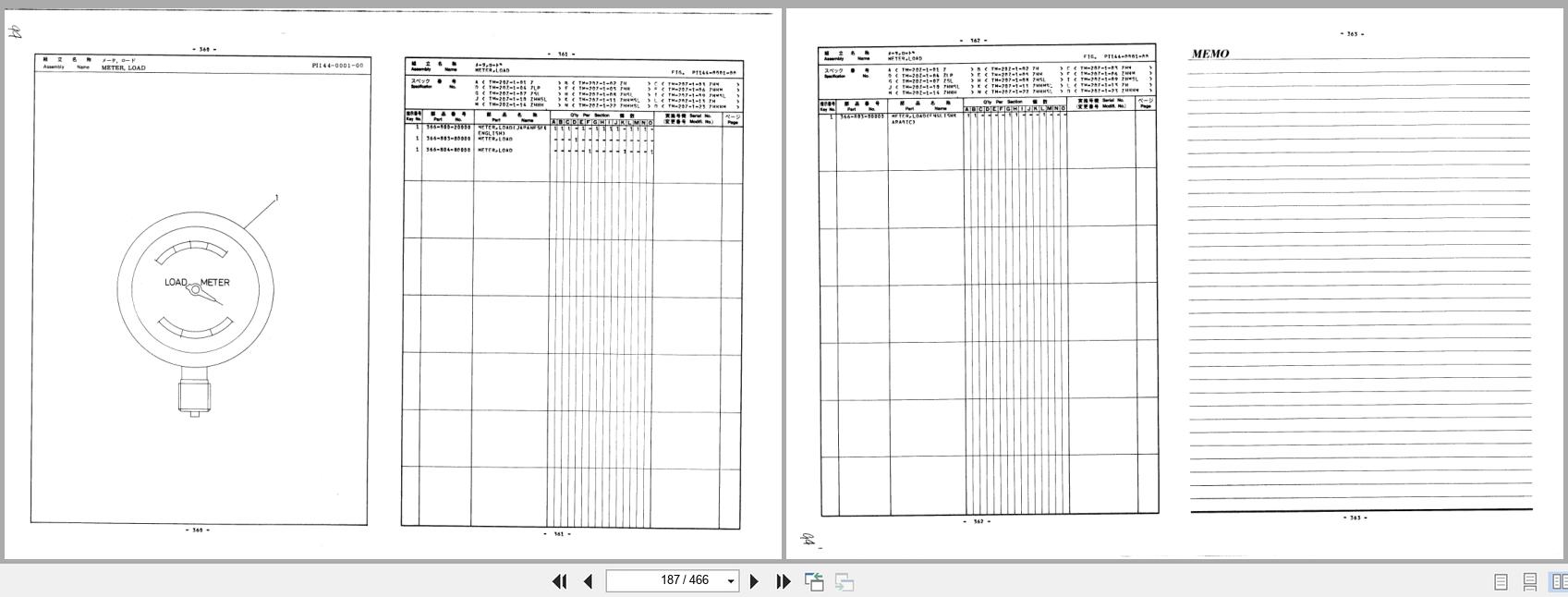 Tadano Crane TM 20Z Parts Catalog TM 20Z 1 P 07 2000 EN JP (2)