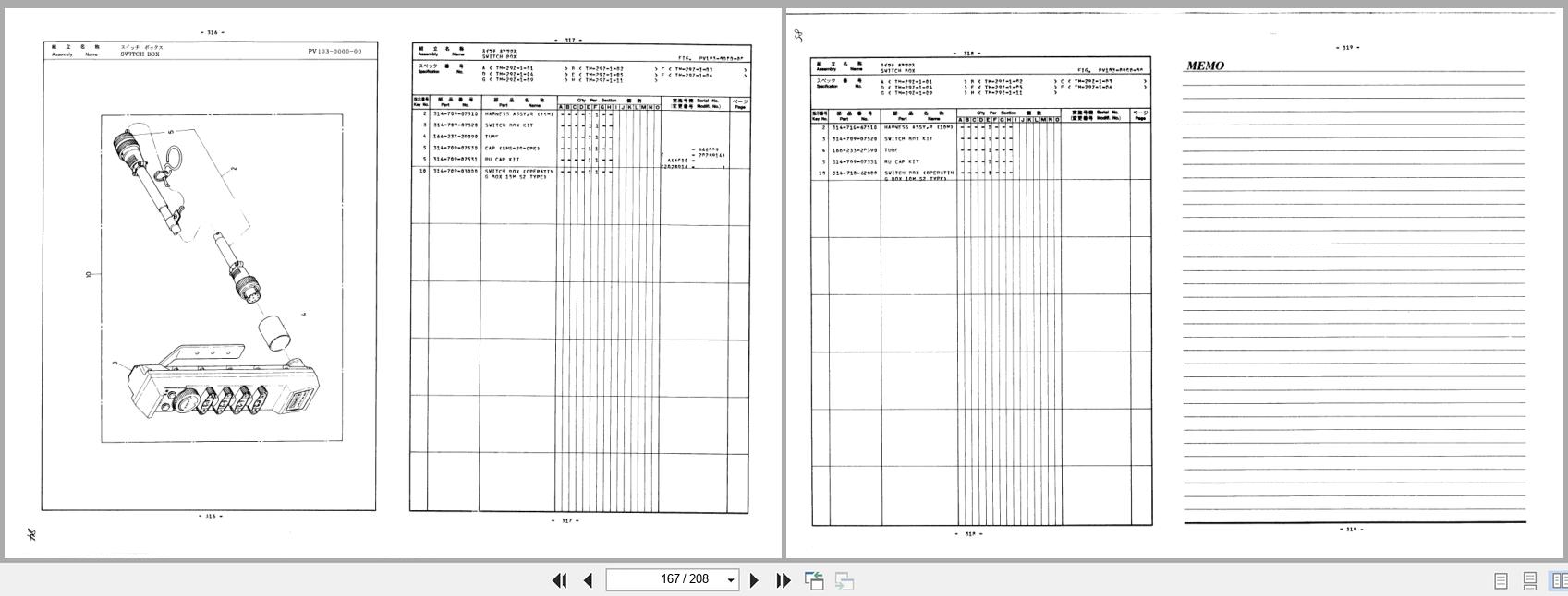 Tadano Crane TM 29Z Parts Catalog TM 29Z 1 P 03 2000 EN JP (3)
