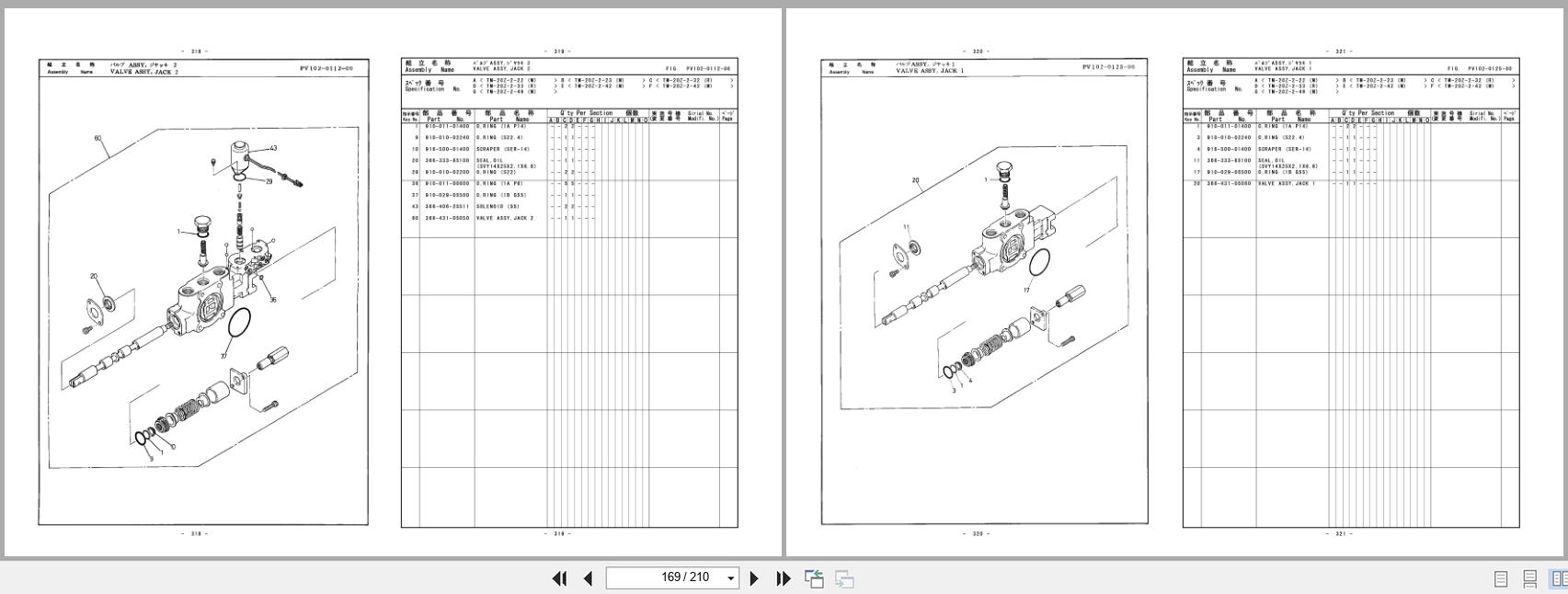 Tadano Crane TM Z200 Parts Catalog TM Z200 2 P 04 2002 EN JP (3)
