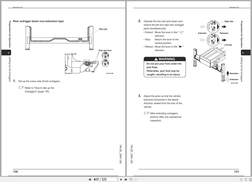 Tadano Crane TM ZE290 to TM ZE550 Series Operation Manual TM ZE OM3 12E 2024 (2)
