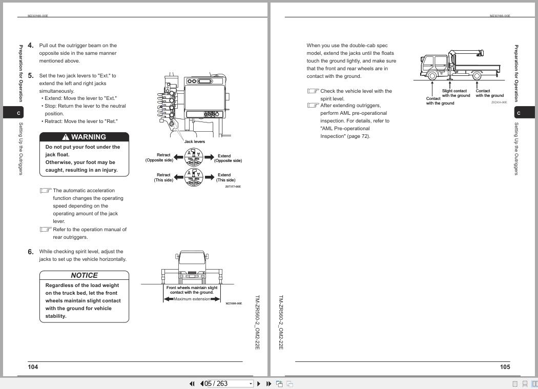 Tadano Crane TM ZR560 Series Operation Manual TM ZR560 2 OM2 22E 2025 (2)