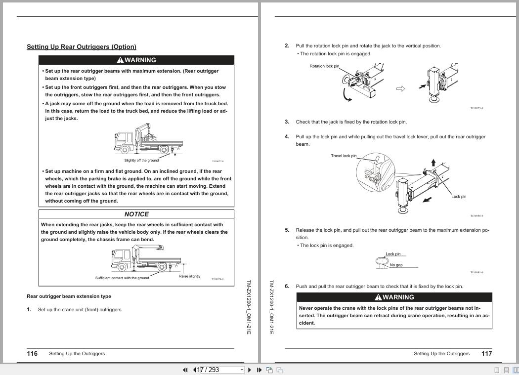 Tadano Crane TM ZX1200 TM ZX1000 Series Operation Manual TM ZX1200 1 OM1 21E 2023 (2)