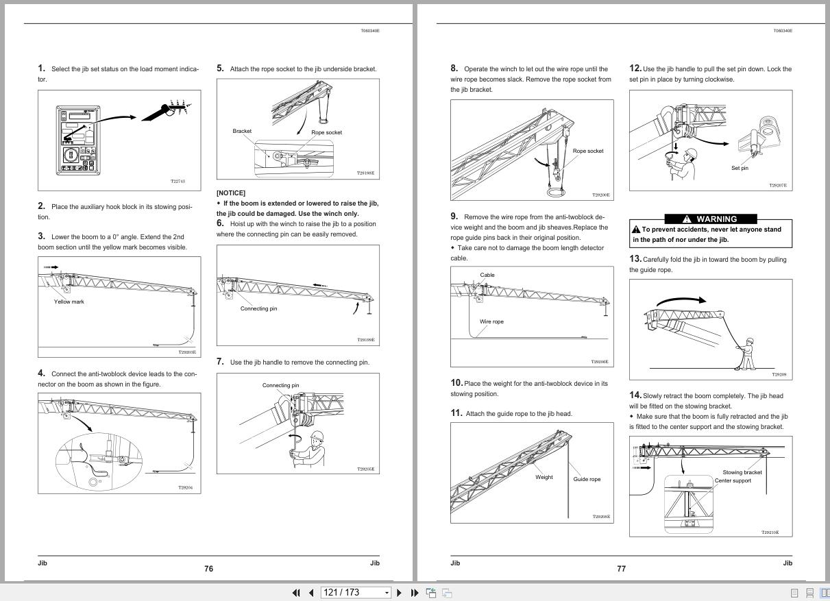 Tadano Crane TT 300XL 1 Operation and Maintenance Manual TT 300XL 1 O1(U) 3E 2006 (3)