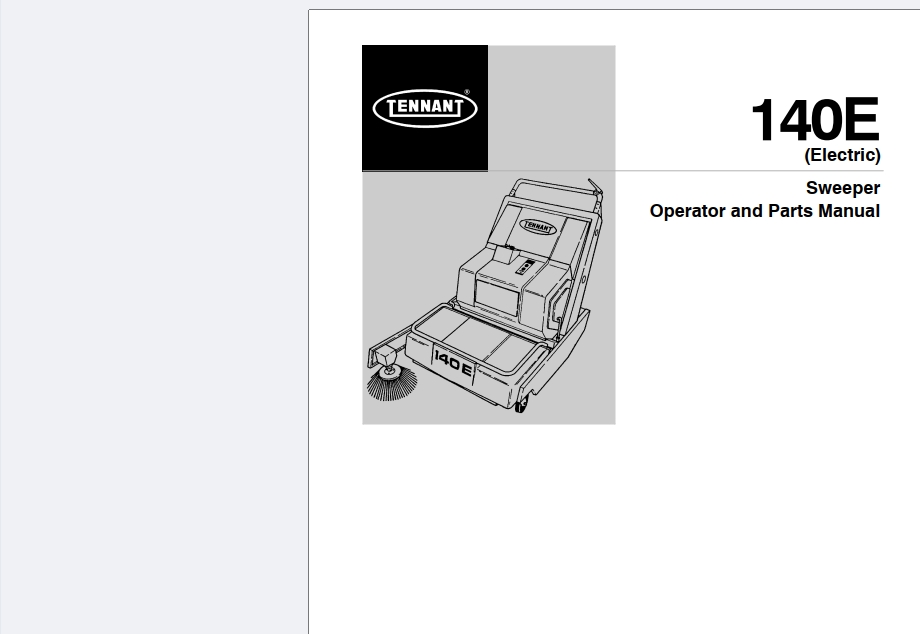 Tennant Machine 5.58 GB PDF Instruction Operator Parts Manuals 2026 (2)