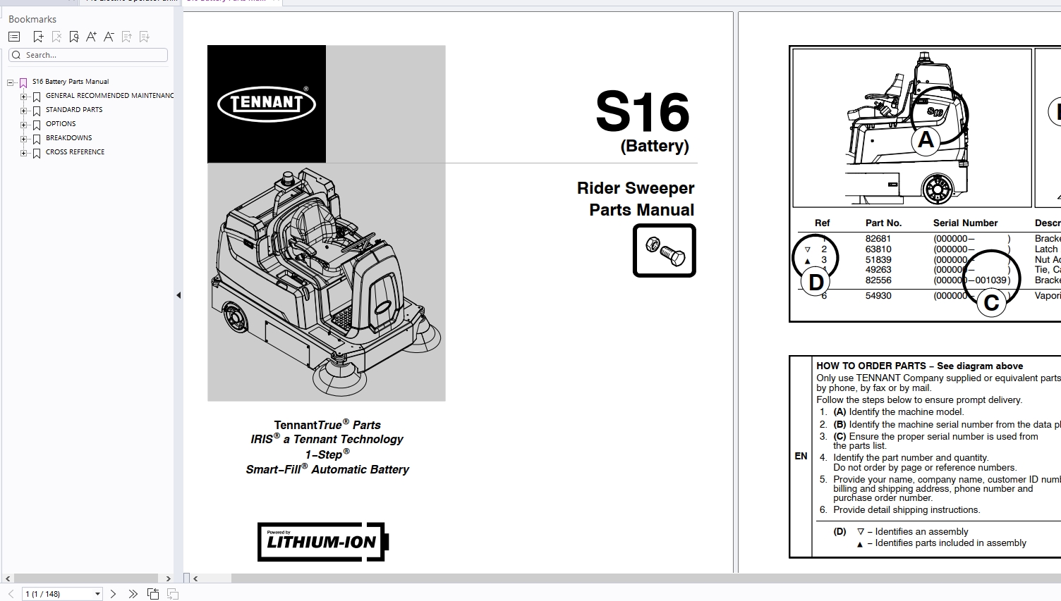 Tennant Machine 5.58 GB PDF Instruction Operator Parts Manuals 2026 (3)