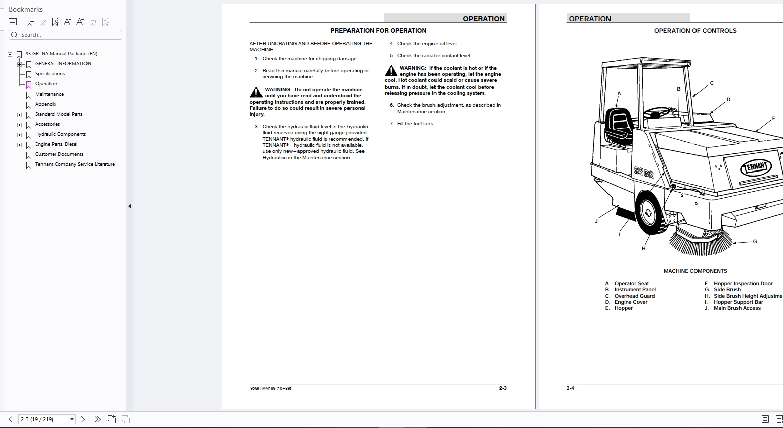 Tennant Machine 5.58 GB PDF Instruction Operator Parts Manuals 2026 (5)