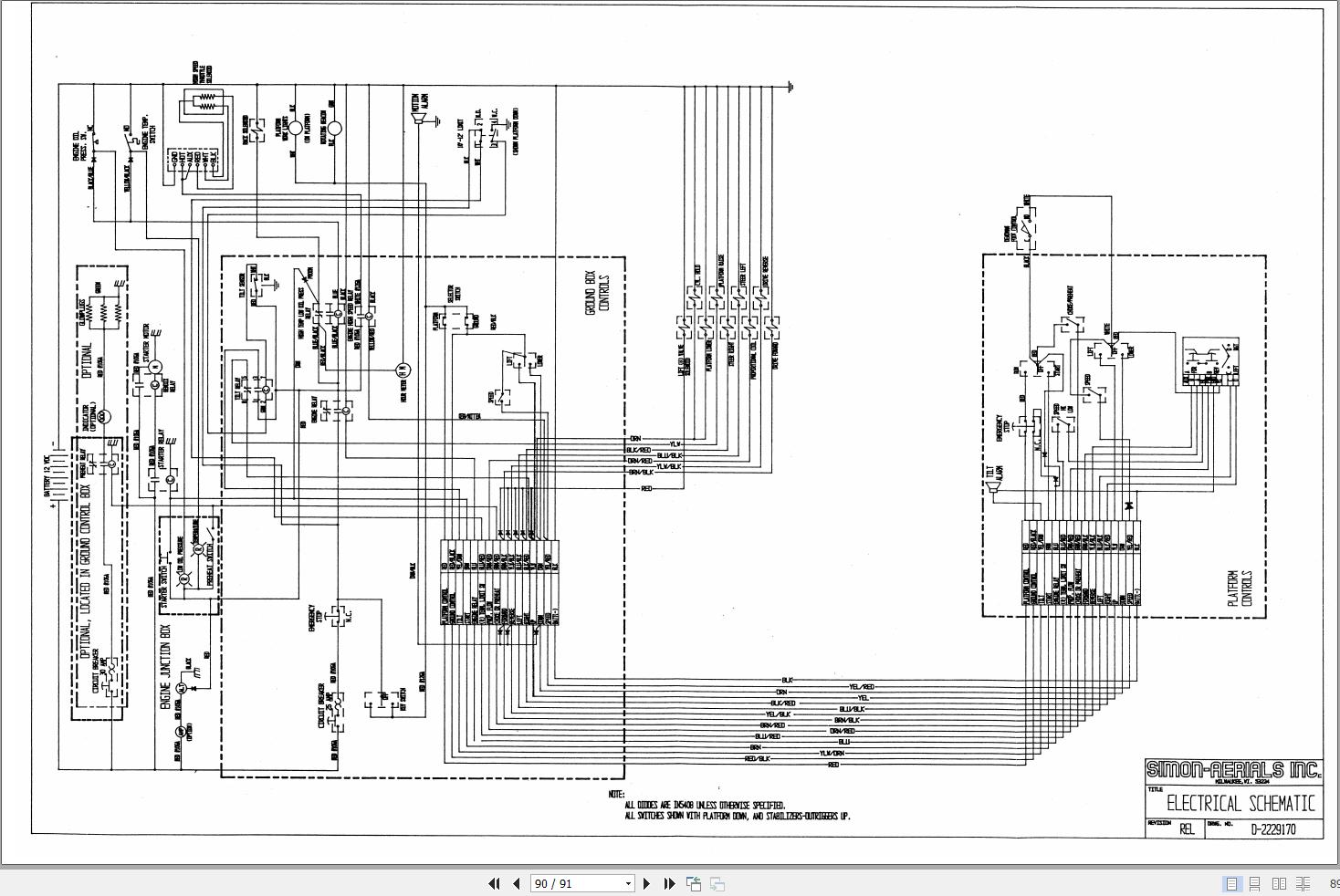 Terex Scissor Lift TS25RT Service Maintenance Manual 17265 (3)