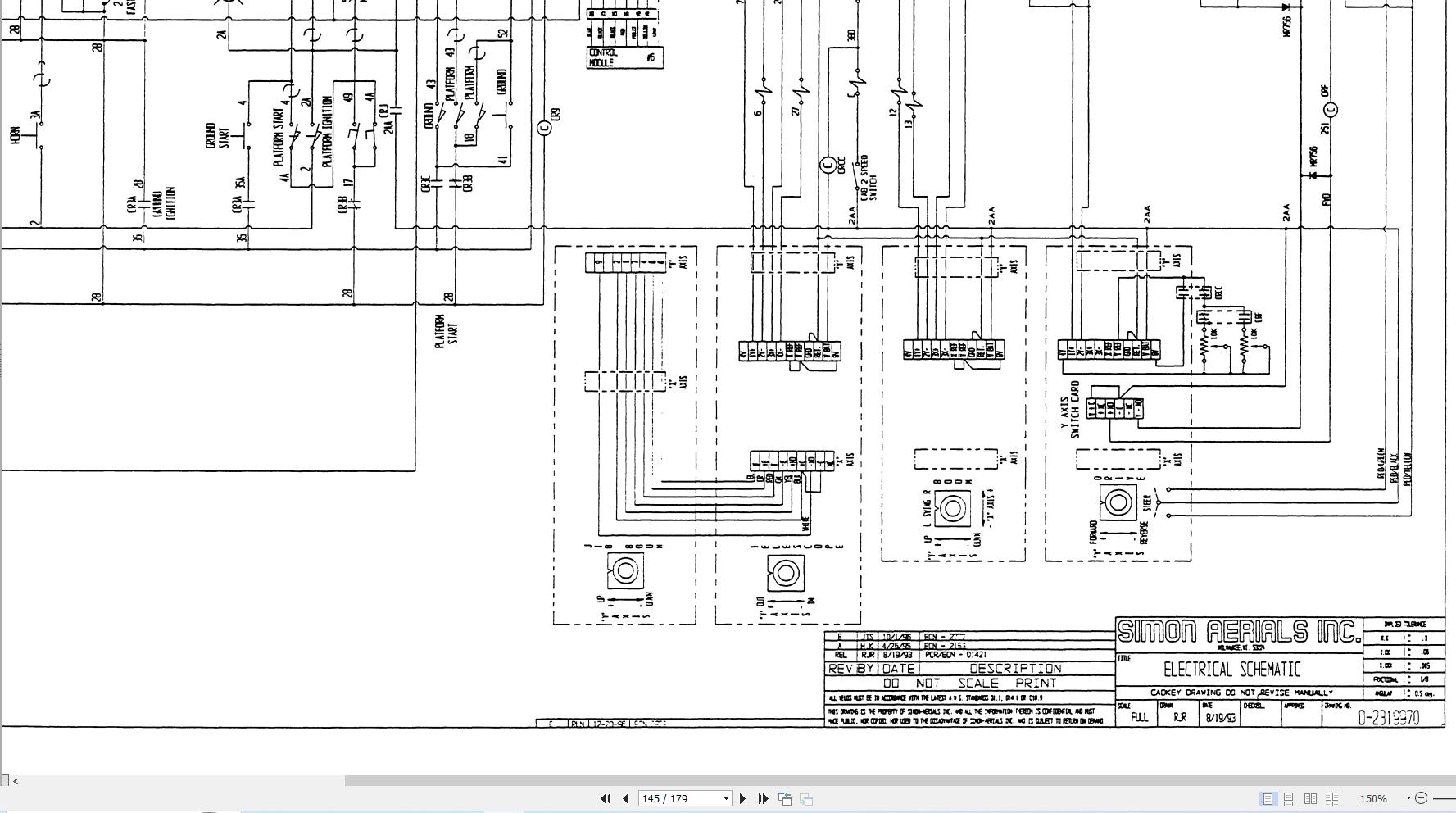 Terex Self Propelled Boom Lift TB120 Service Maintenance Manual 17157 (3)