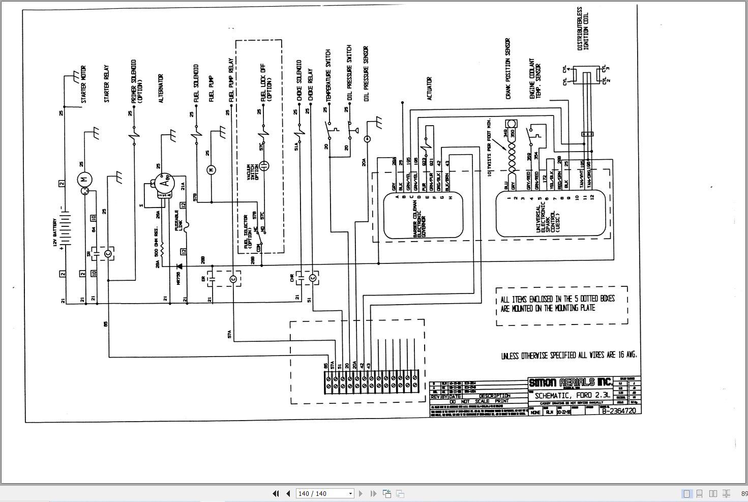 Terex Self Propelled Boom Lift TB86 Service Maintenance Manual 17159 (3)