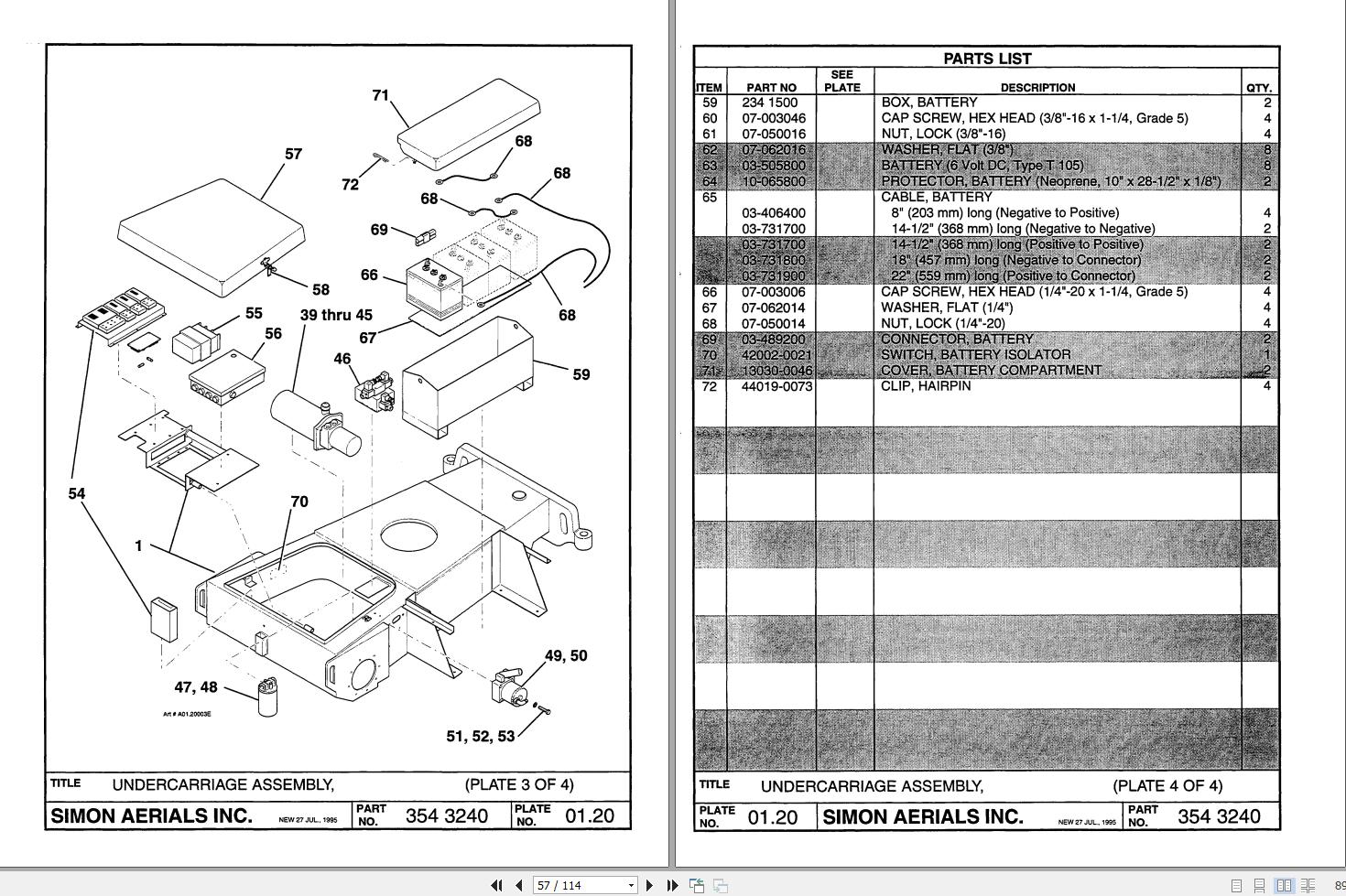 Terex Self Propelled Knuckle Boom Lift TA33 Operation Technical Manual 17331 (3)