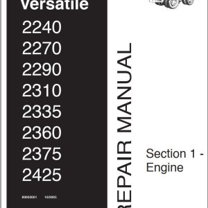 Versatile Tractor 4WD T3 2375 Classic Repair Manual (1)