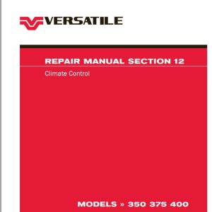 Versatile Tractor 4WD T4i Repair Manual (1)