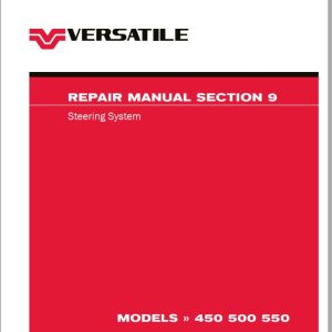 Versatile Tractor L4WD DT T4i Repair Manual (1)