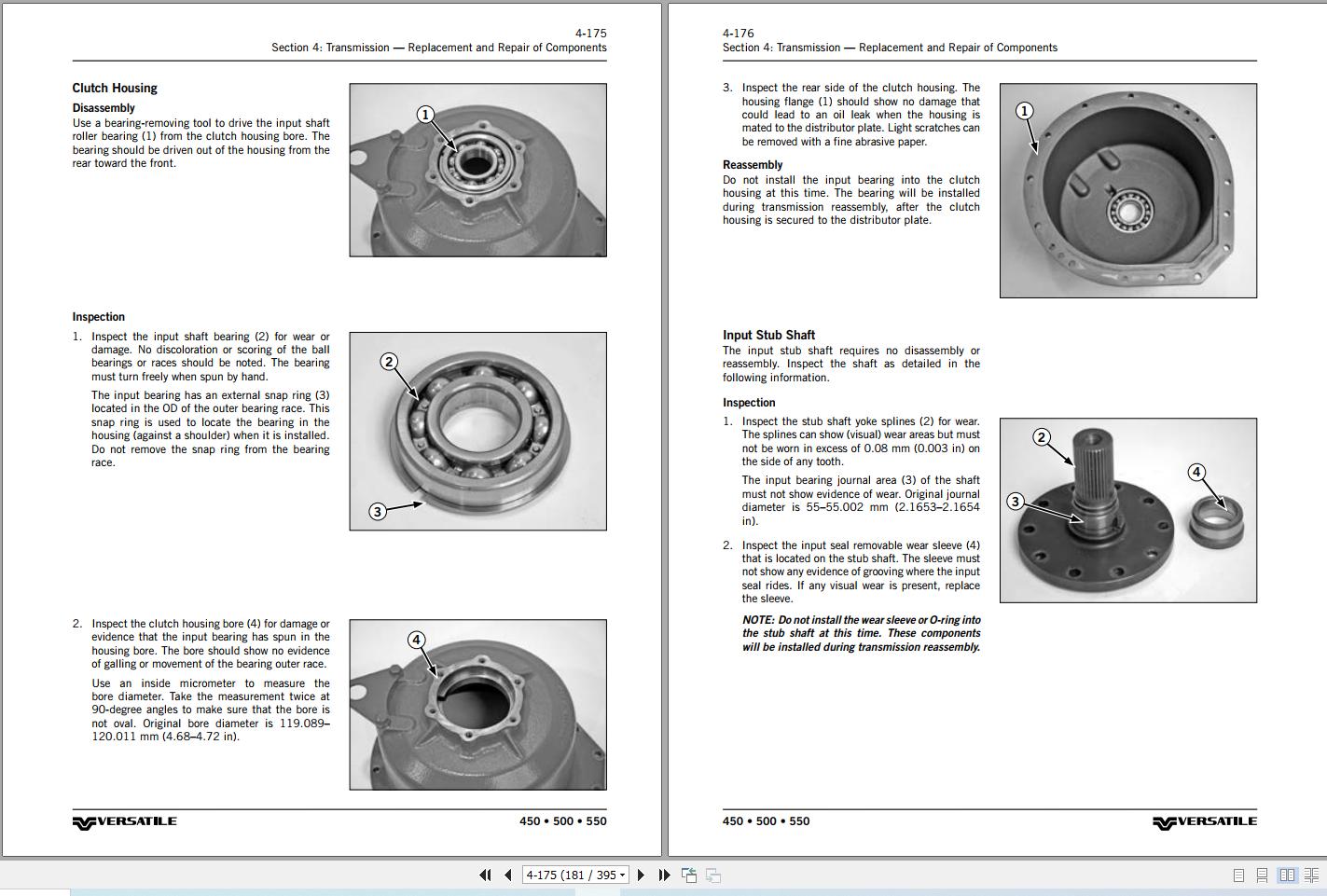 Versatile Tractor L4WD DT T4i Repair Manual (4)