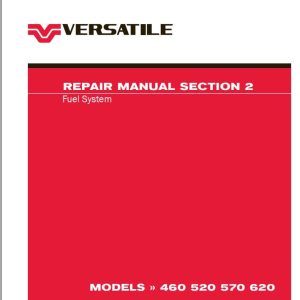 Versatile Tractor L4WD T3 460 to 620 Repair Manual (1)