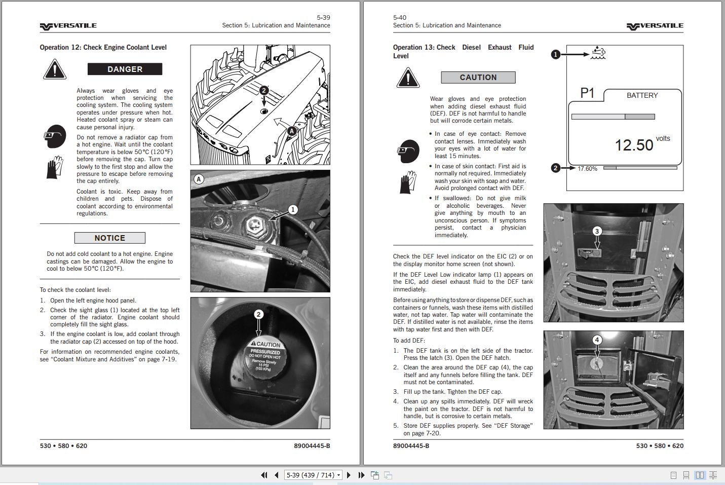 Versatile Tractor LL4WD DT T4f Operation Manual (3)