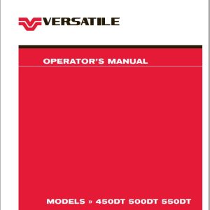 Versatile Tractor LL4WD DT T4i Operation Manual (1)