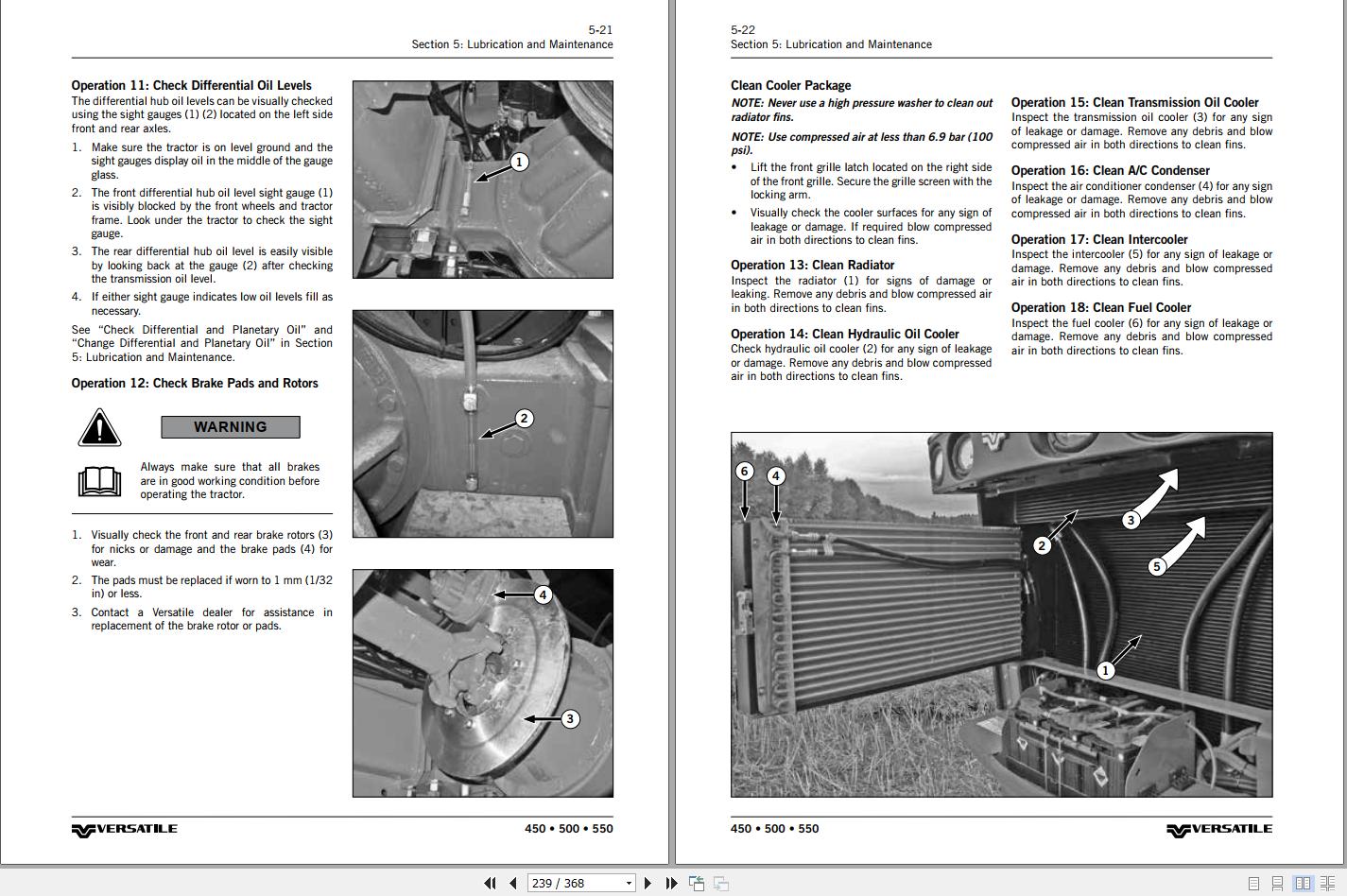 Versatile Tractor LL4WD DT T4i Operation Manual (3)