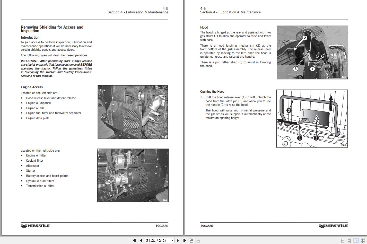 Versatile Tractor MFWD 190 220 T3 Operation Manual (2)