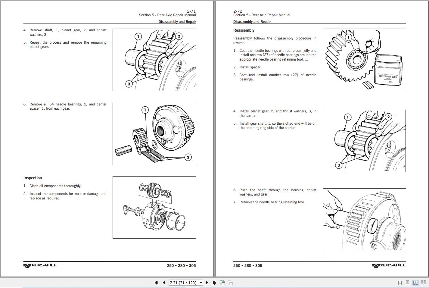 Versatile Tractor MFWD 250 280 305 T3 Repair Manual (3)