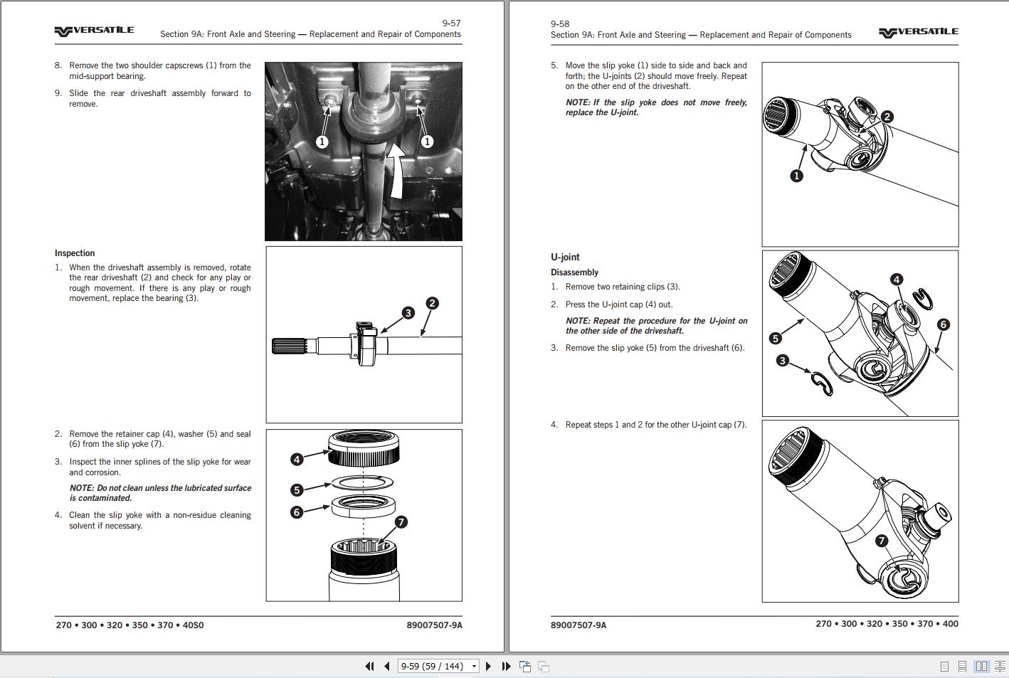 Versatile Tractor MFWD T3 Repair Manual (4)