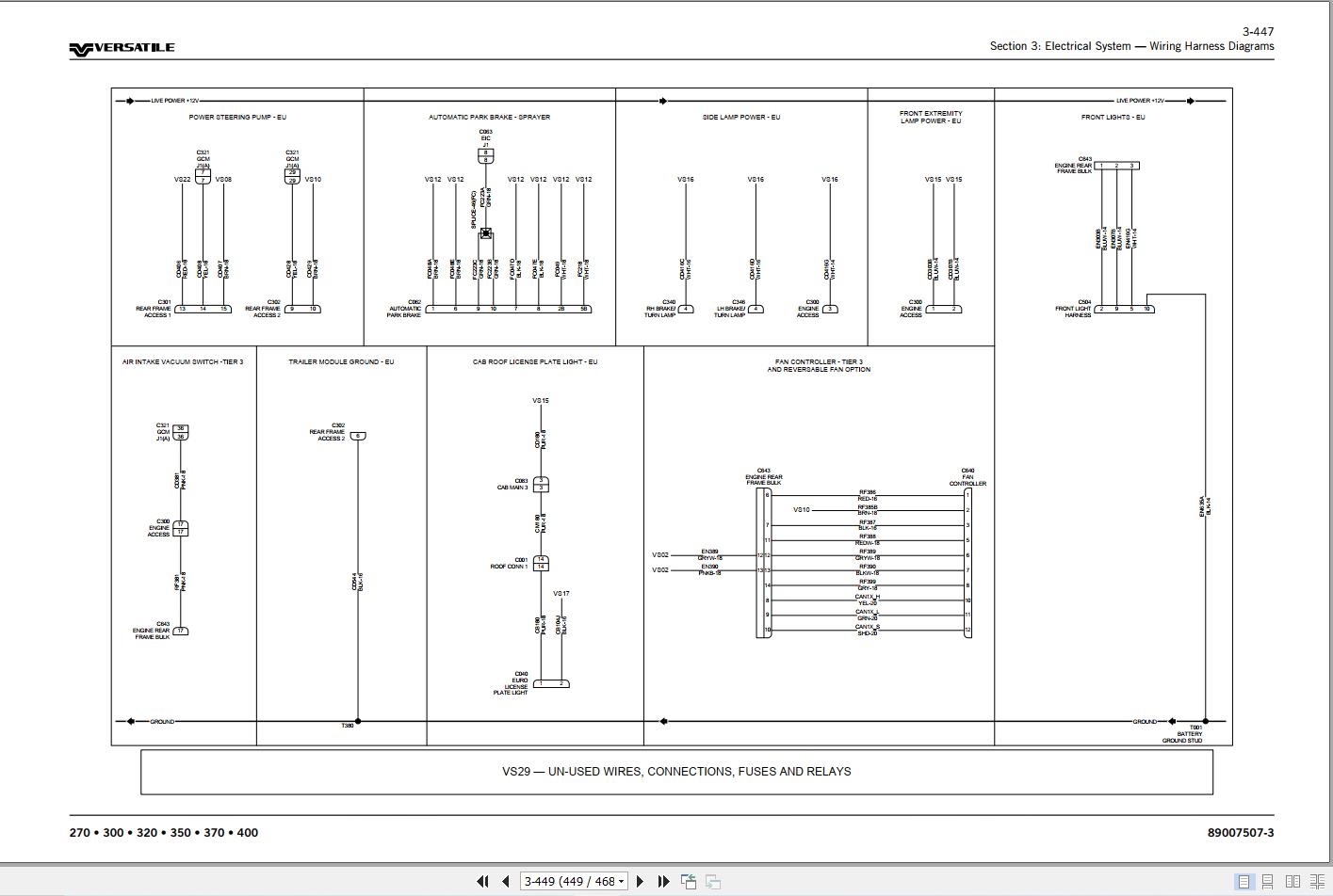 Versatile Tractor MFWD T3 Repair Manual (5)