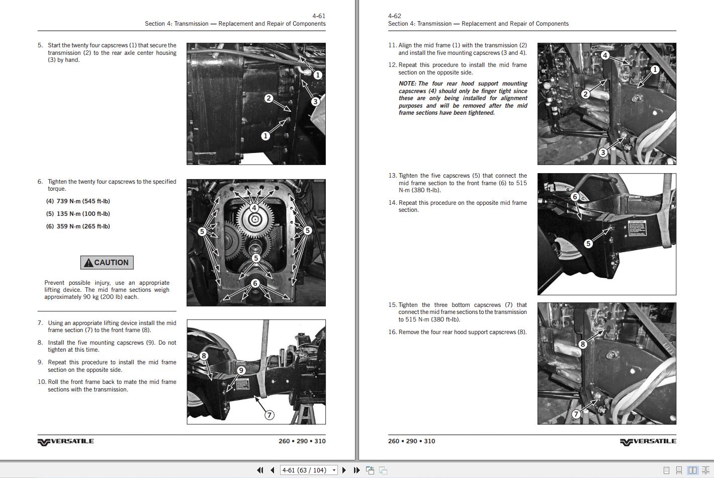 Versatile Tractor T4i Repair Manual (3)