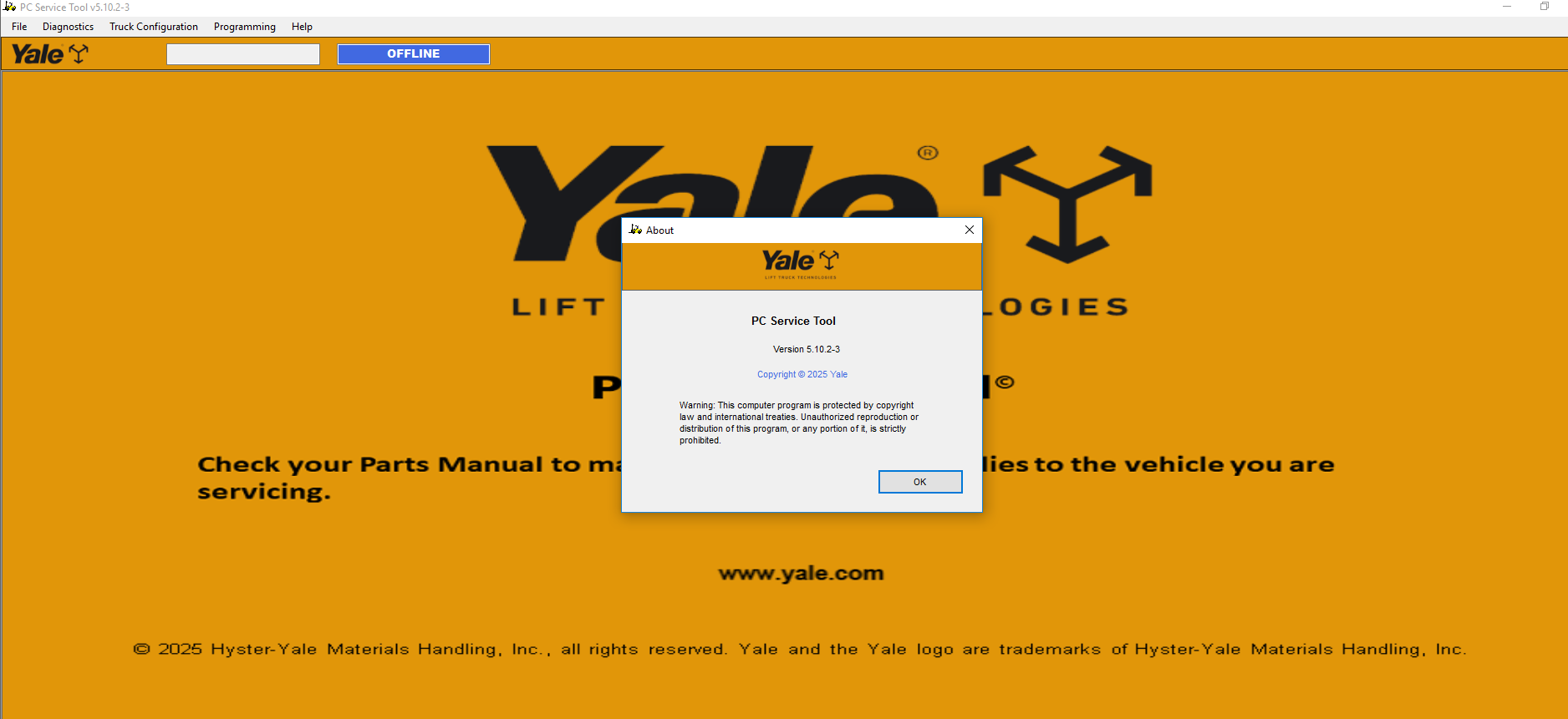 Yale PC Service Tool v5.10.02 3 04.2026 Remote Installation 3
