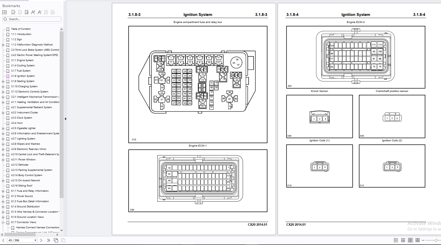 Changan Automotive 3.09 GB PDF Service Manual Wiring Diagram (3)