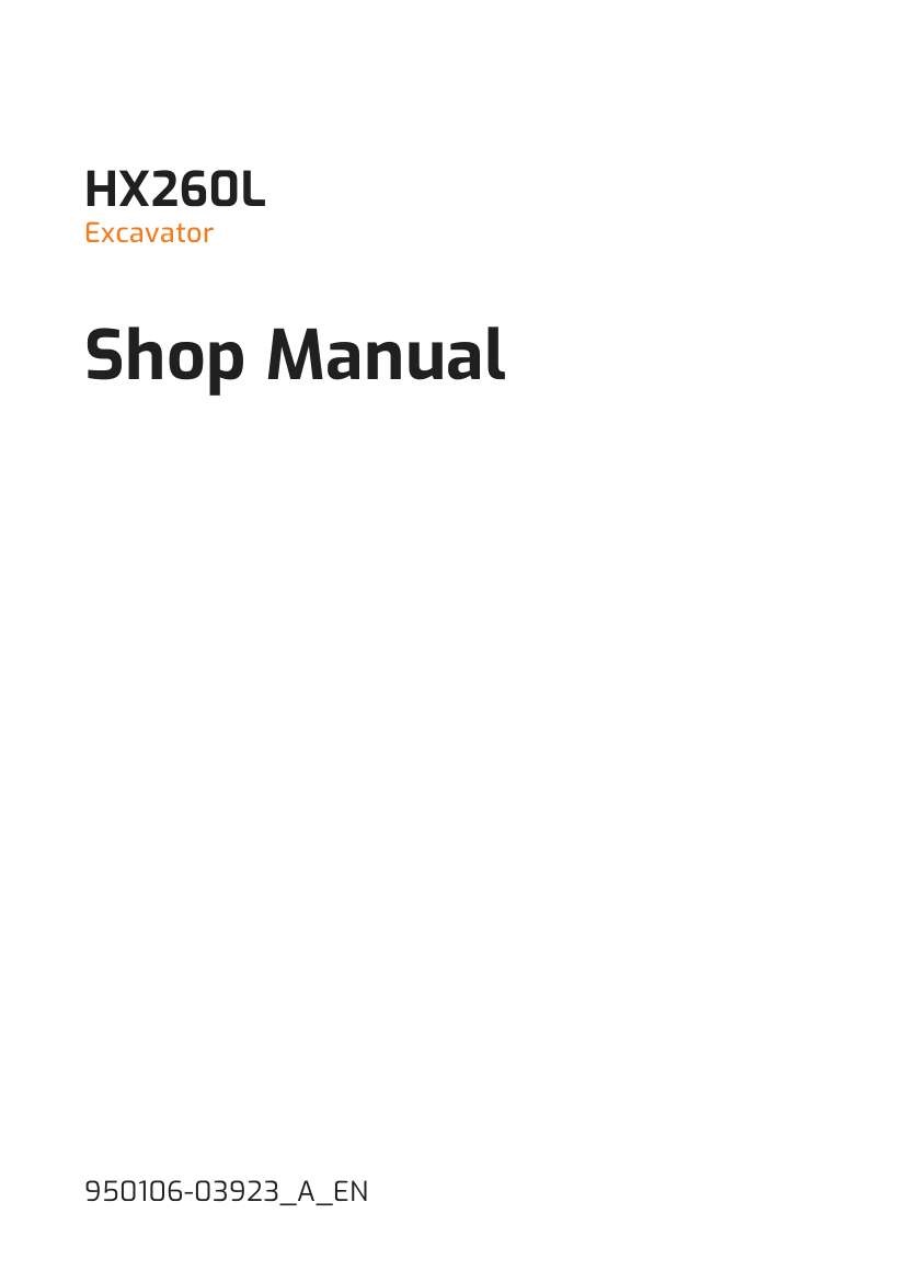 Develon Excavator DX800LC 7 Shop Manual 950106 02255 E EN (1)