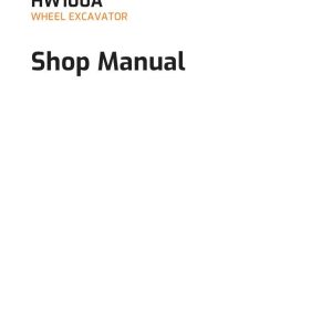 Develon Wheeled Excavator HW100A Shop Manual 950106 03091 A EN (1)