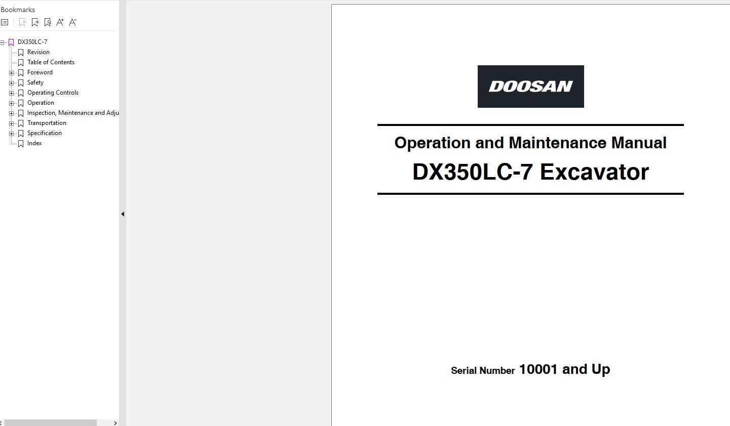 Doosan Construction Schematics Operators Maintenance Shop Manual PDF Collection (2)