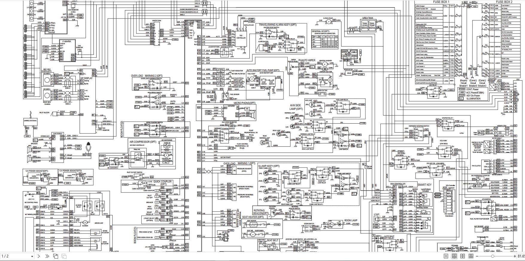 Doosan Construction Schematics Operators Maintenance Shop Manual PDF Collection (6)