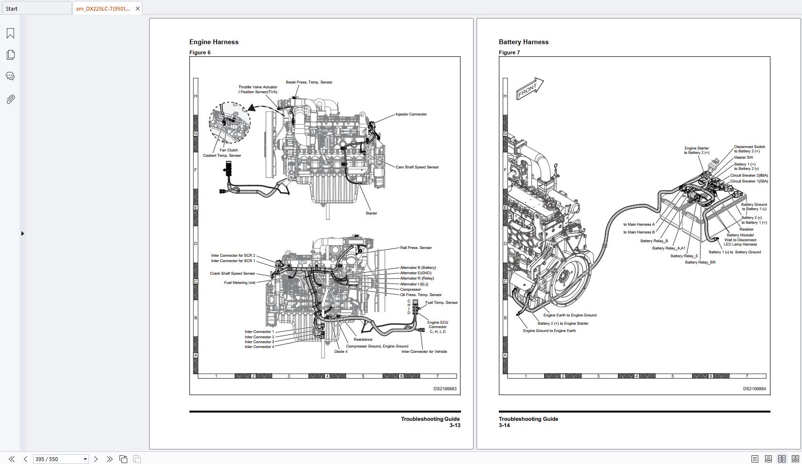 Doosan Excavator DX225LC 7 Shop Manual (2)