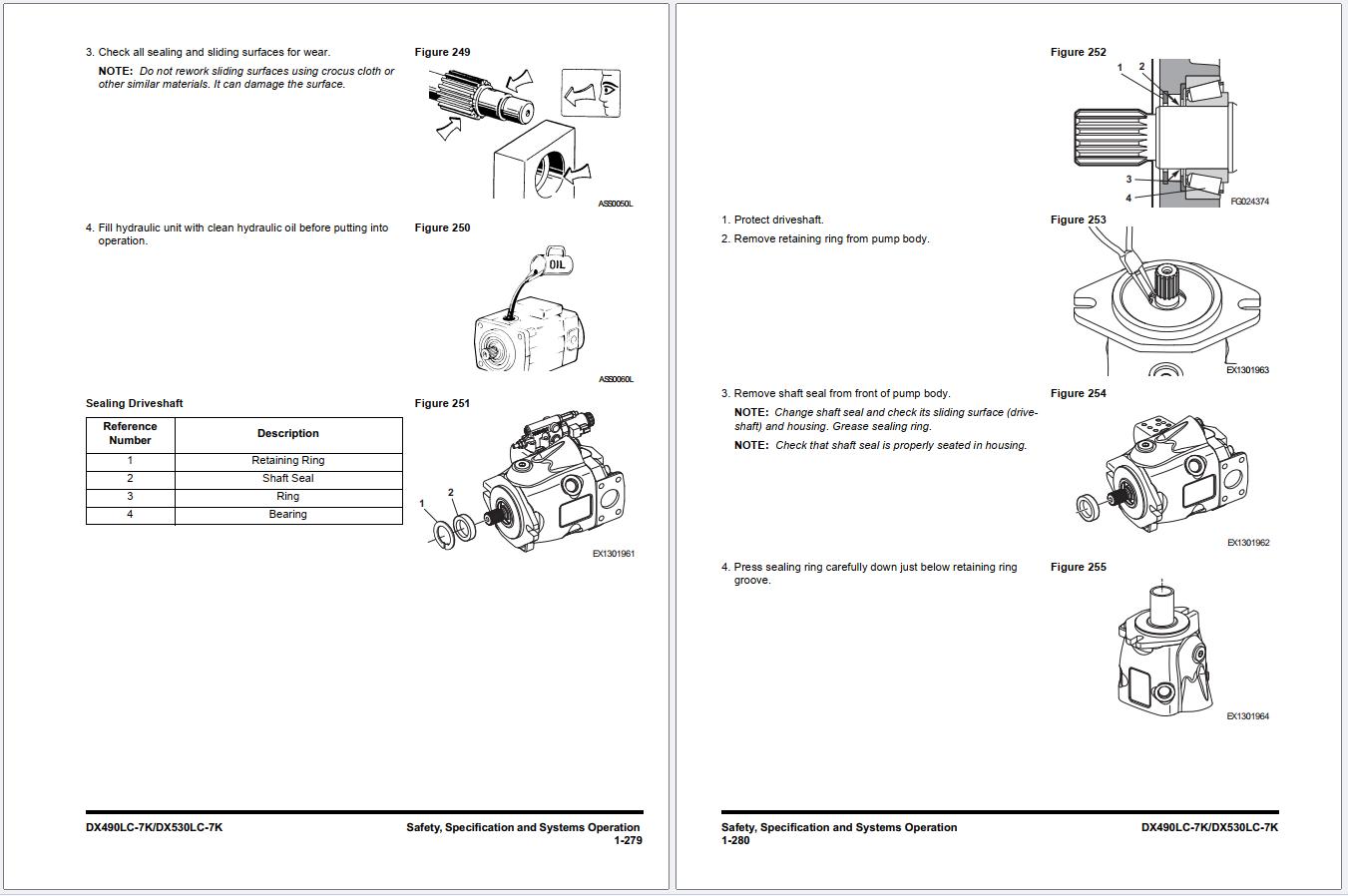 Doosan Excavator DX530LC 7K Shop Manual 950106 02877A EN (2)