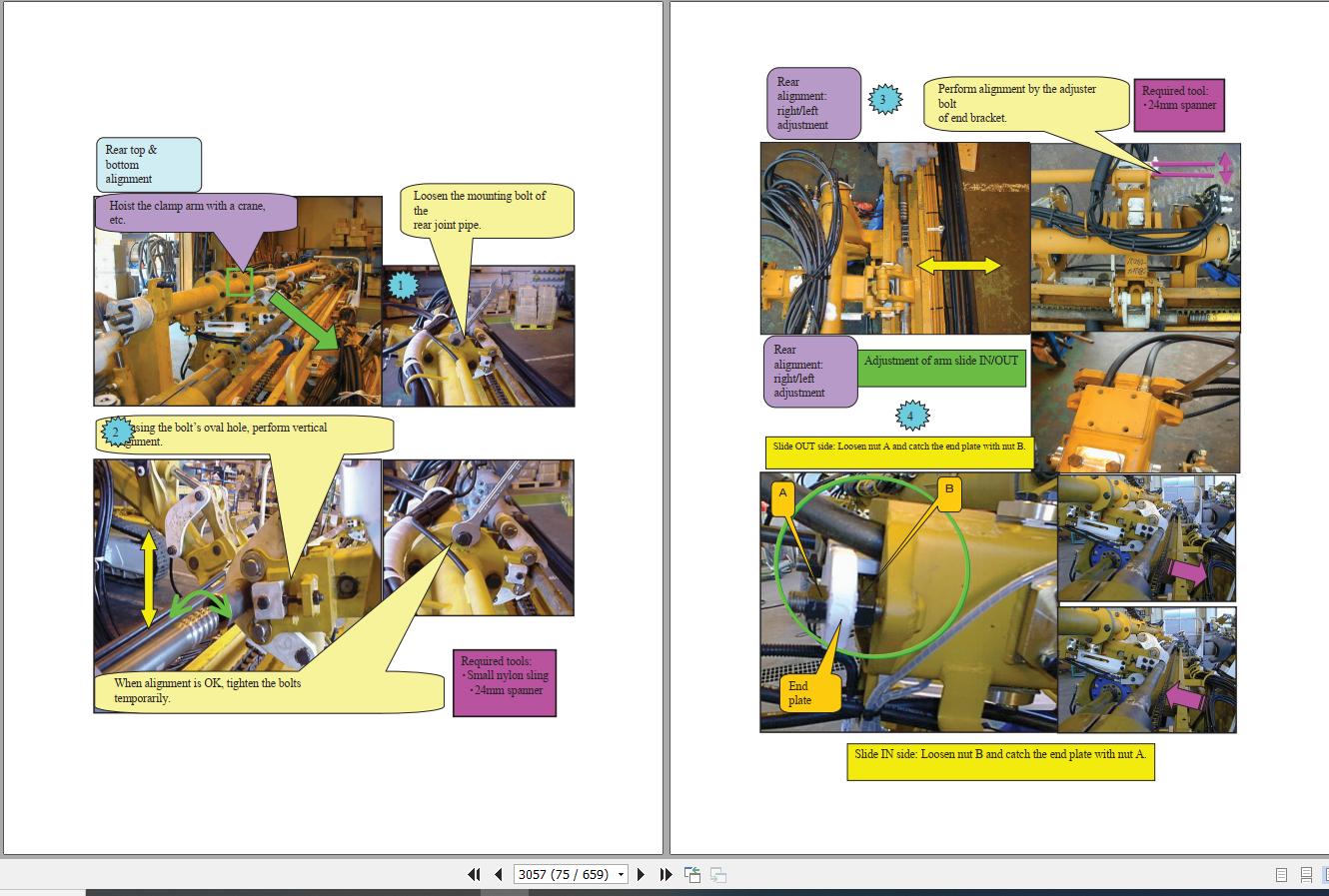 Furukawa Hydraulic Crawler Drill HCR1200 ED HCR1500 ED Service Manual 2