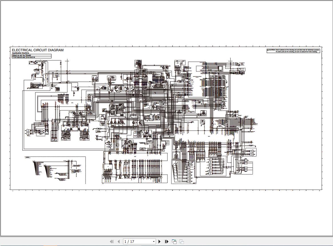 Hitachi Excavator ZH210 6 ZH210LC 6 Diagram and Technical Manual TTDFX50 EN 00 3